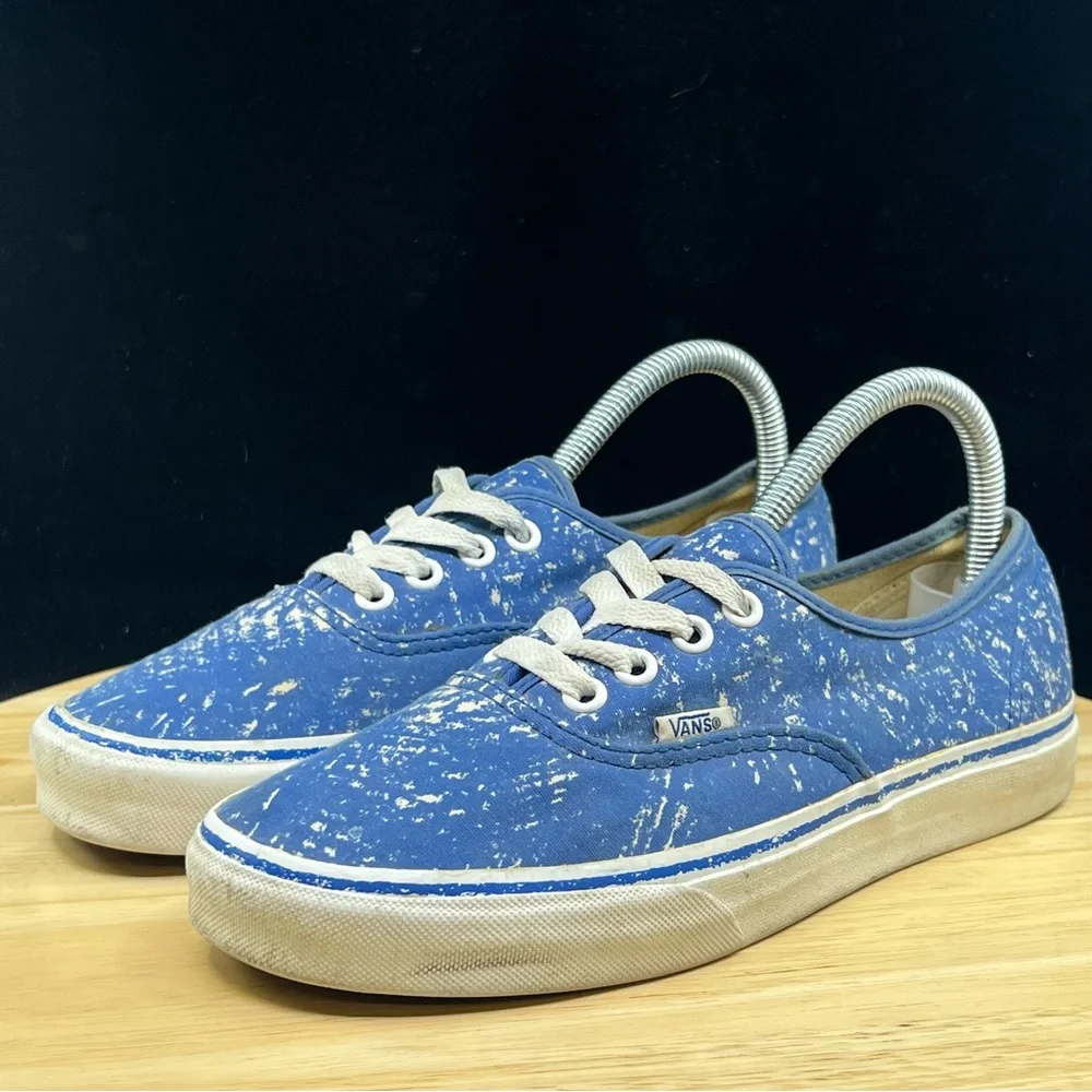 Vans Authentic X Crayola Blue Scribble Mens Size 6/ Wmns Size 7.5